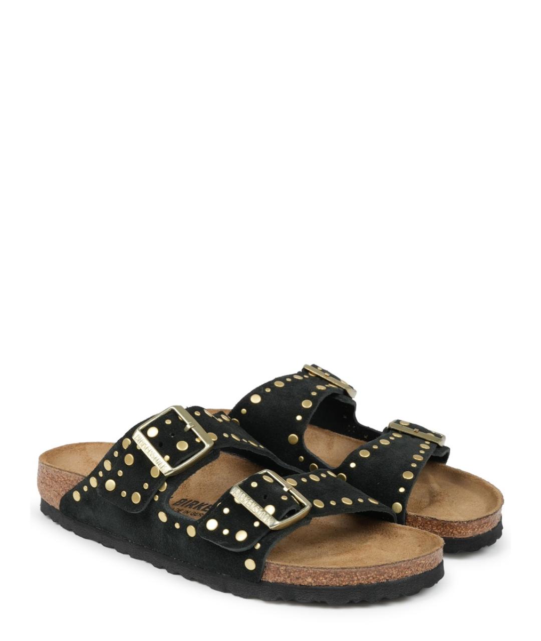 BIRKENSTOCK Черные сандалии, фото 2