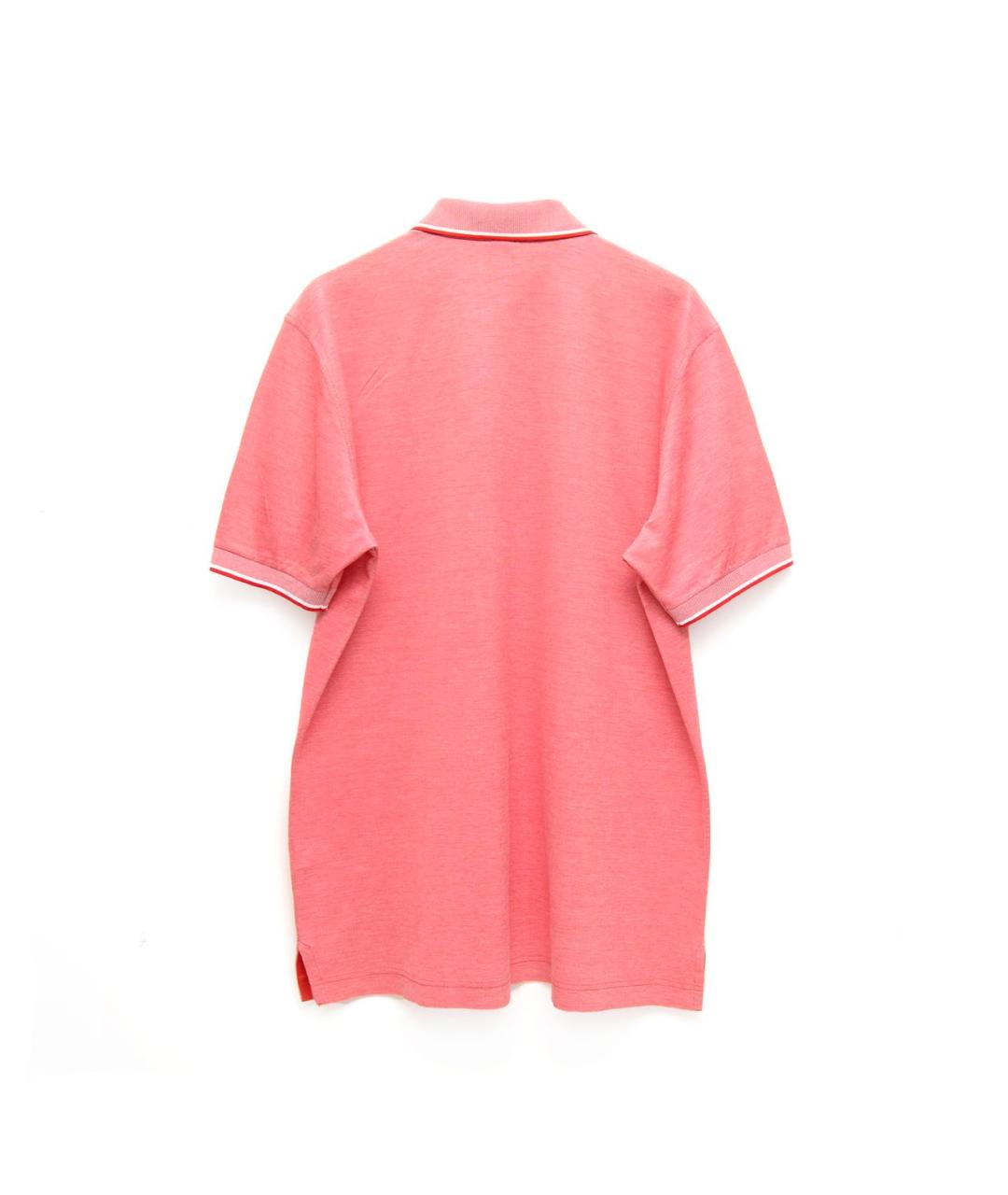 PAUL & SHARK Розовое хлопковое поло с коротким рукавом, фото 2