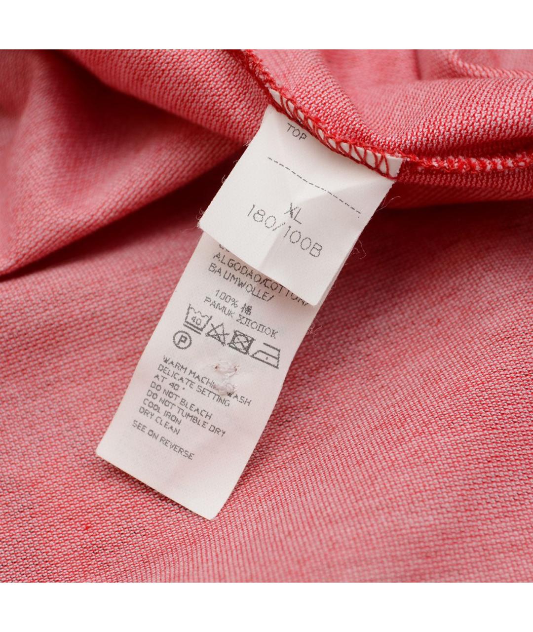 PAUL & SHARK Розовое хлопковое поло с коротким рукавом, фото 5