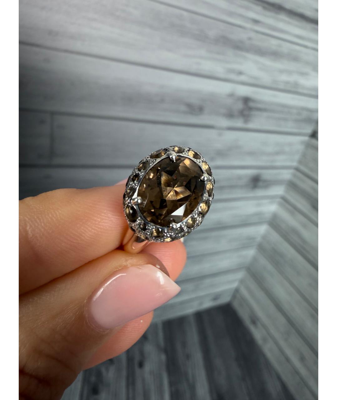 POMELLATO Коричневое кольцо из розового золота, фото 2