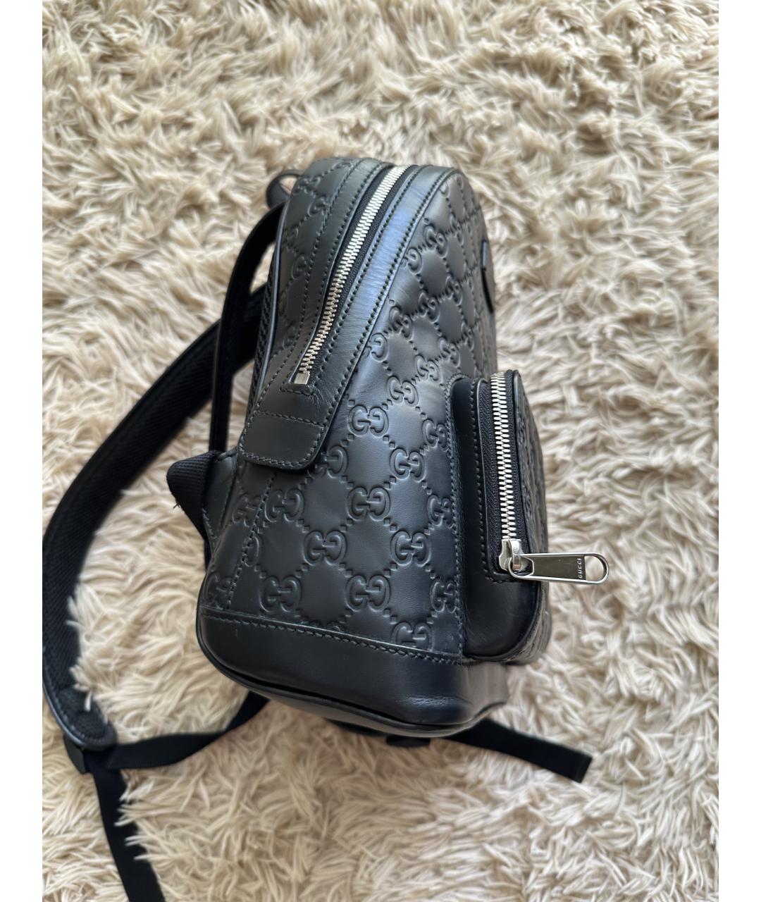 GUCCI Черный рюкзак, фото 4