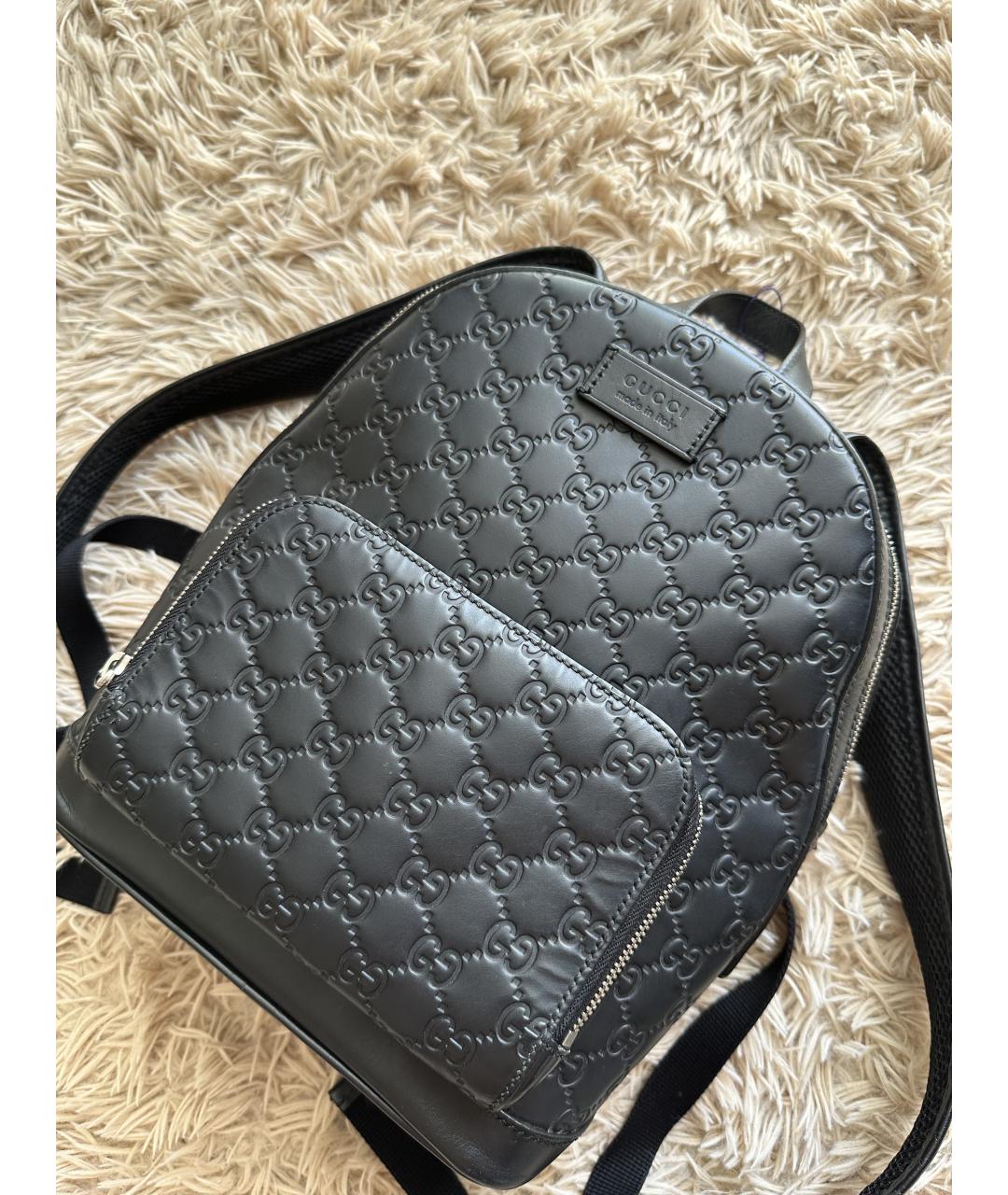 GUCCI Черный рюкзак, фото 2