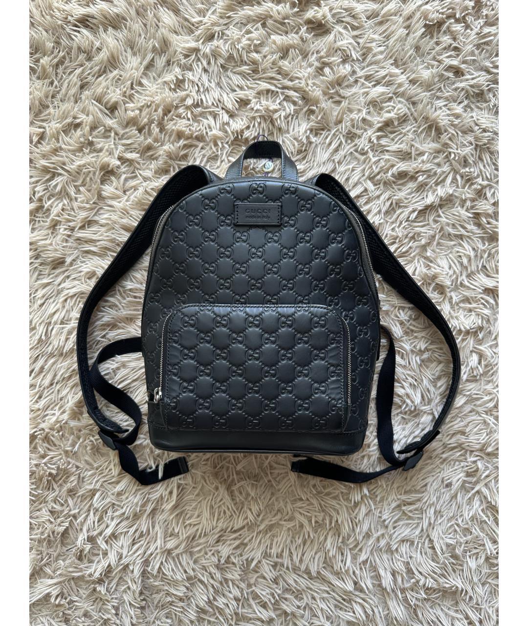 GUCCI Черный рюкзак, фото 6