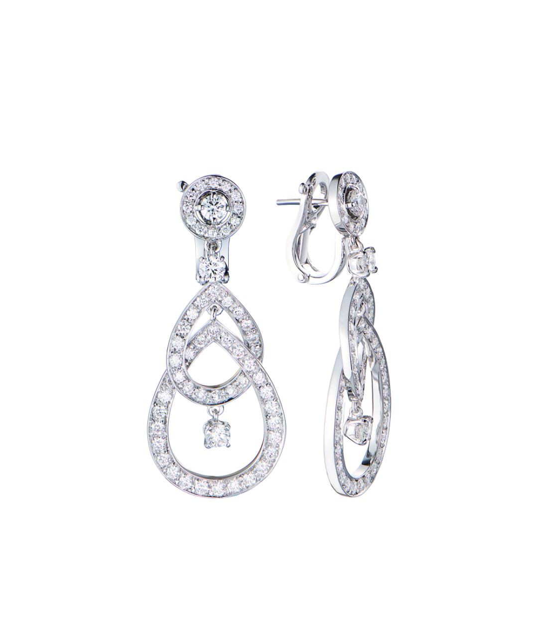 BOUCHERON Серьги из белого золота, фото 1