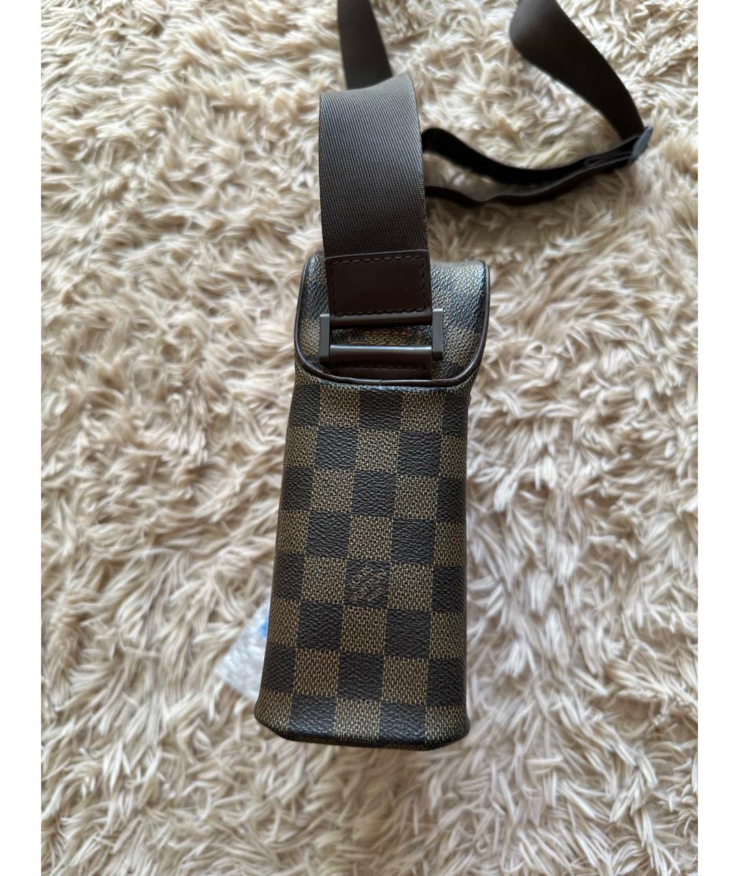 LOUIS VUITTON Коричневая сумка на плечо, фото 5