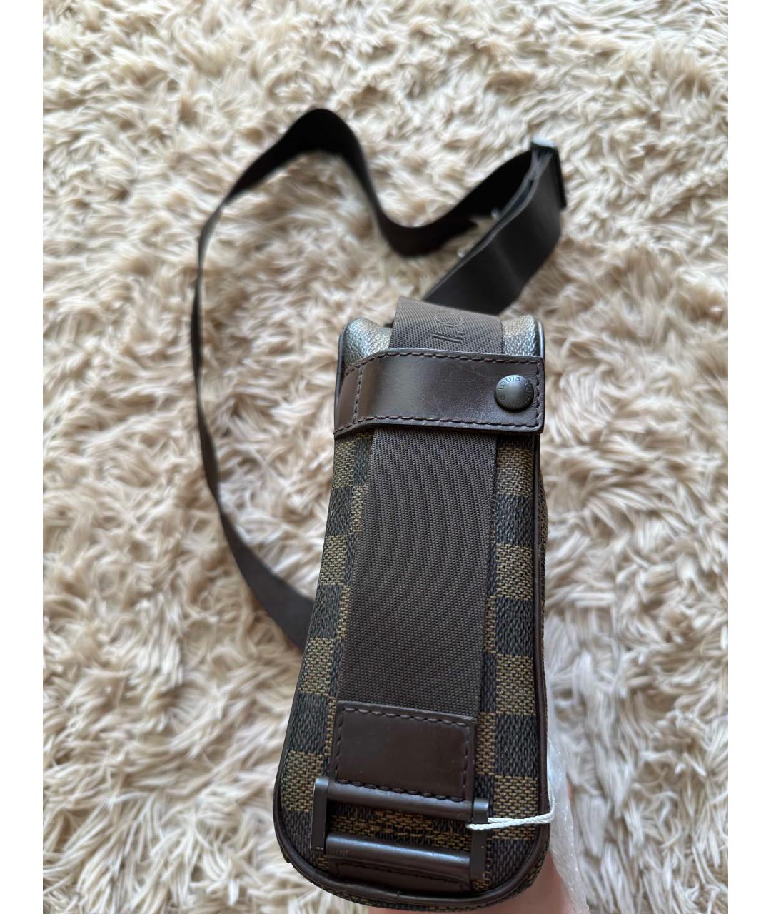 LOUIS VUITTON Коричневая сумка на плечо, фото 3