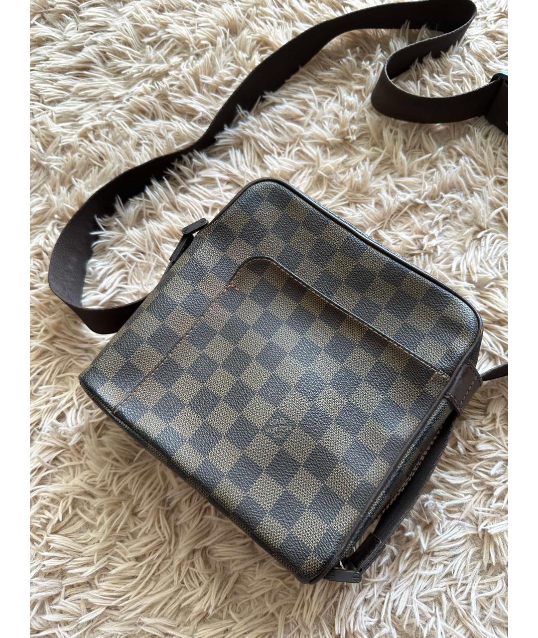 LOUIS VUITTON Коричневая сумка на плечо, фото 2