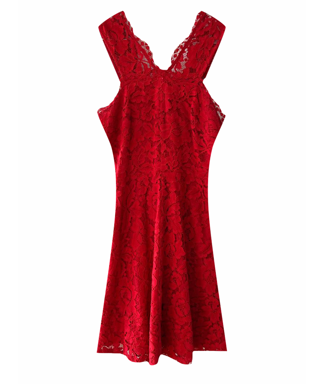 MAJE Красное коктейльное платье, фото 1