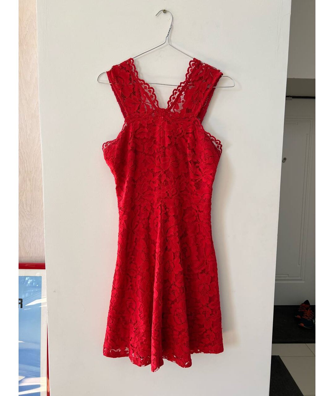MAJE Красное коктейльное платье, фото 5