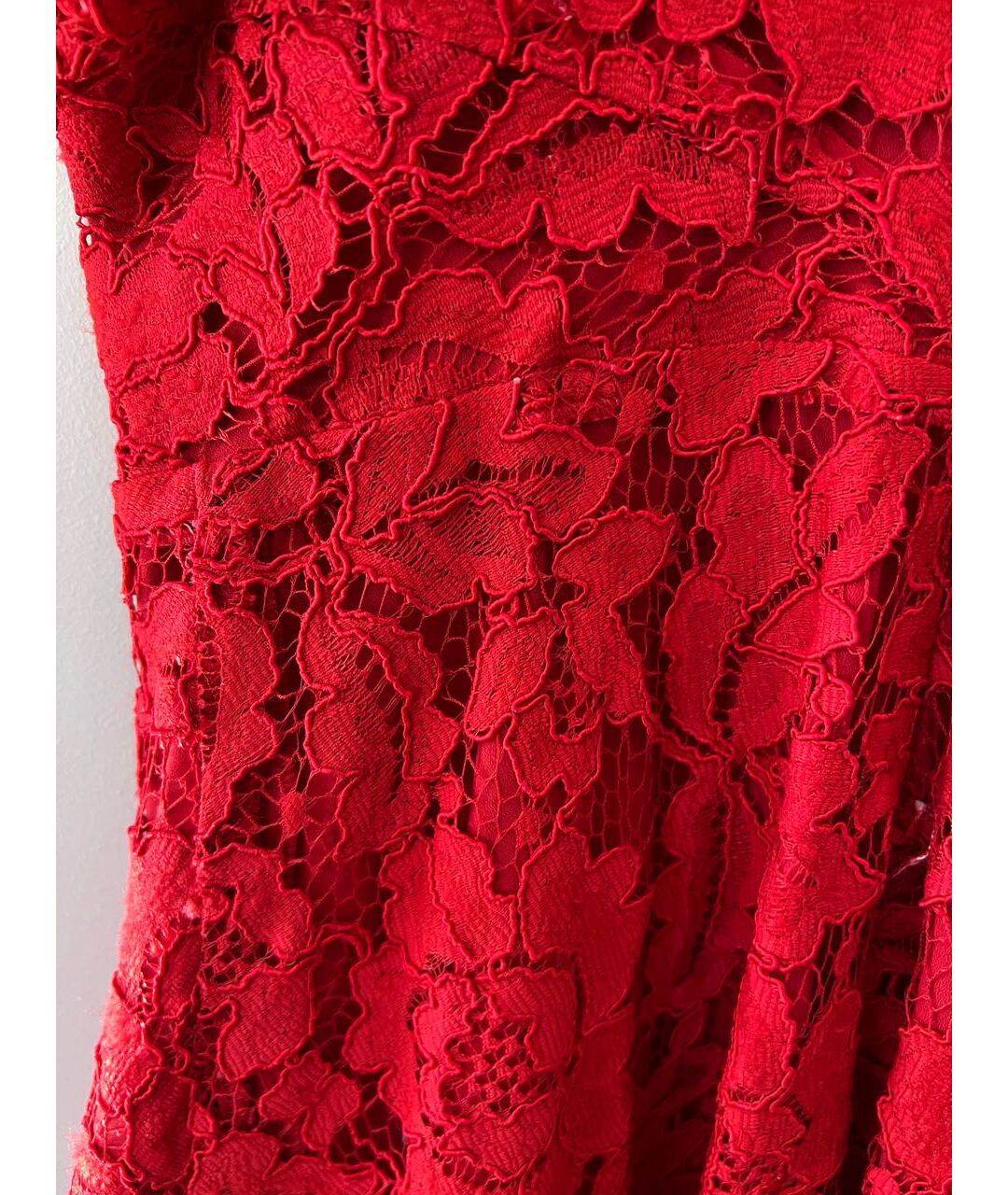 MAJE Красное коктейльное платье, фото 4