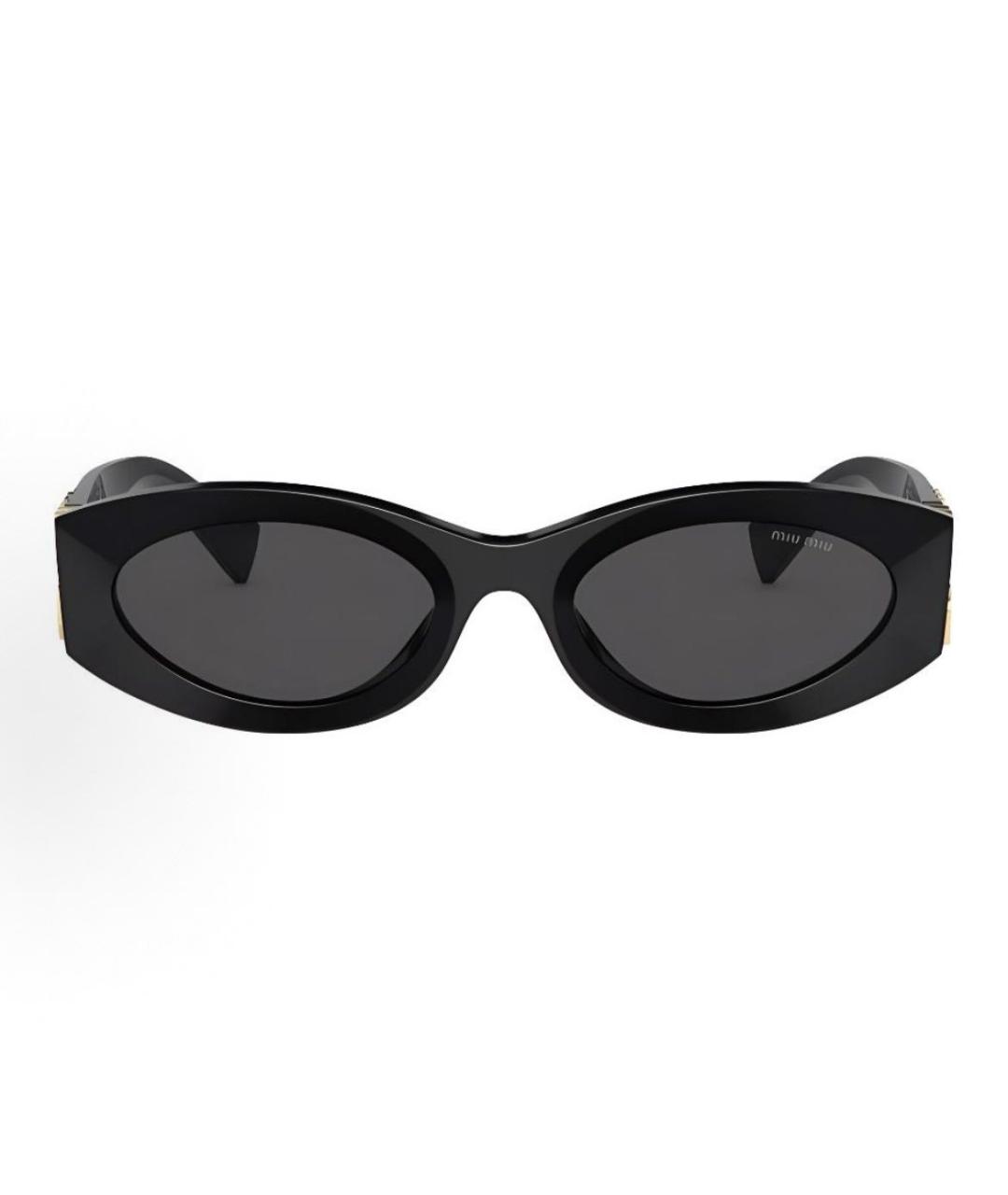 MIU MIU Черные солнцезащитные очки, фото 2