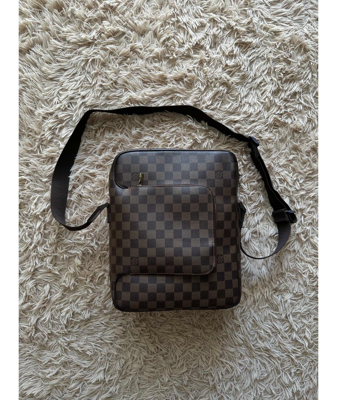 LOUIS VUITTON Коричневая сумка на плечо, фото 6