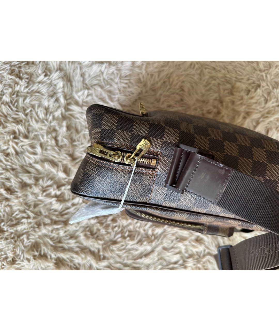 LOUIS VUITTON Коричневая сумка на плечо, фото 5