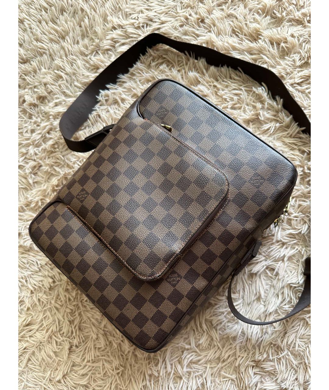 LOUIS VUITTON Коричневая сумка на плечо, фото 2