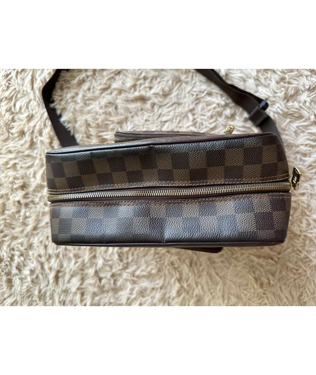 LOUIS VUITTON Коричневая сумка на плечо, фото 3