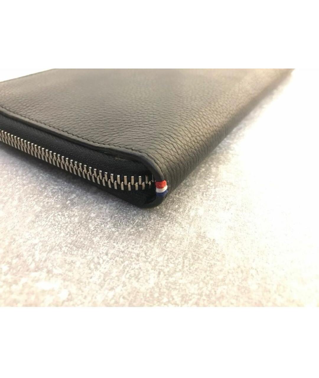 DUPONT Черный кожаный кошелек, фото 4