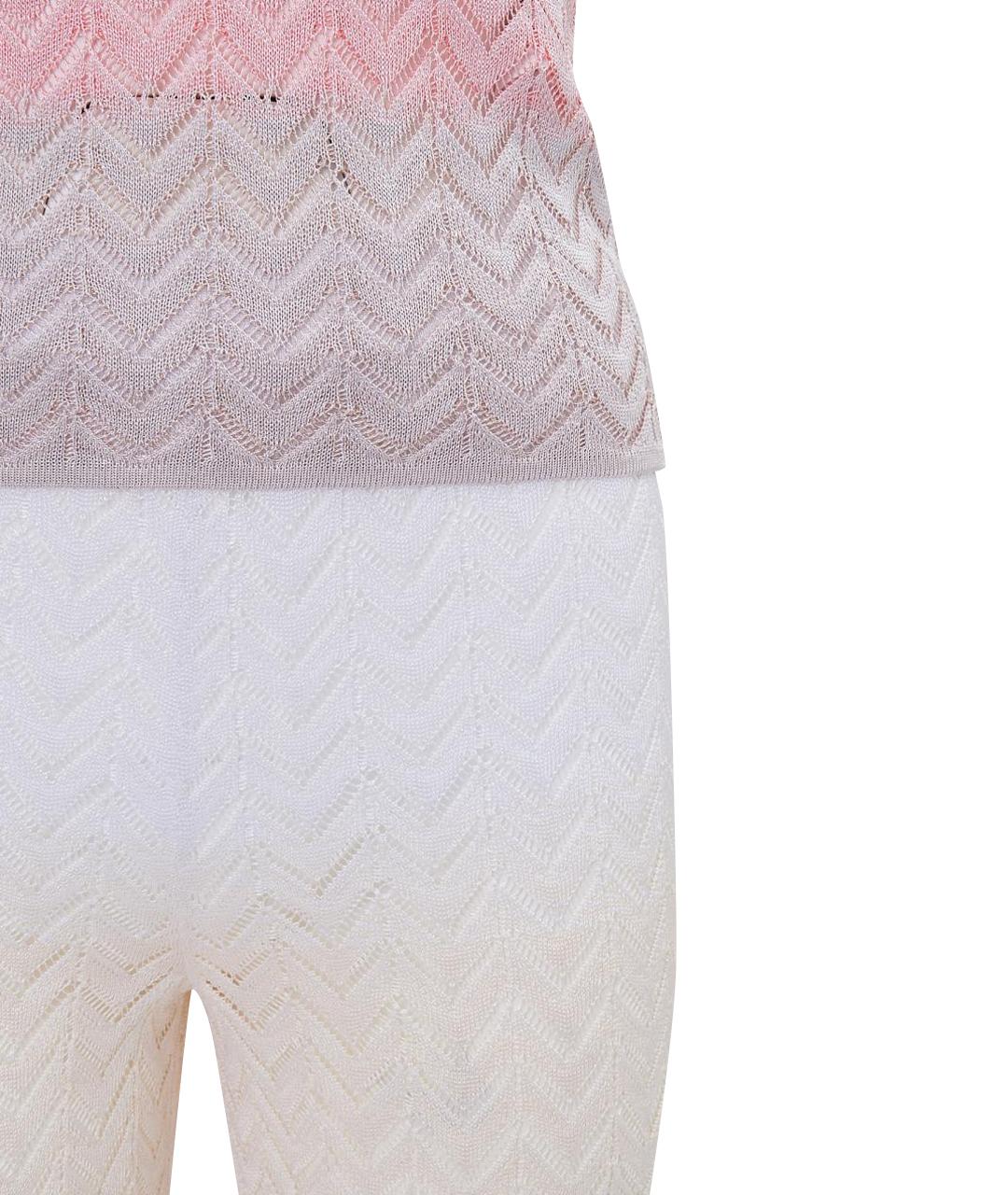 MISSONI Розовый вискозный костюм с брюками, фото 13