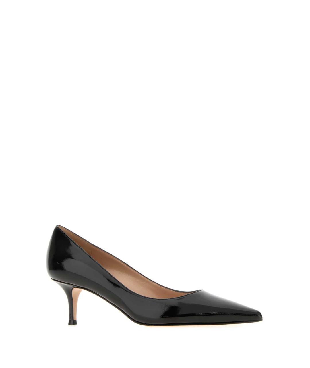 GIANVITO ROSSI Черные кожаные туфли, фото 2