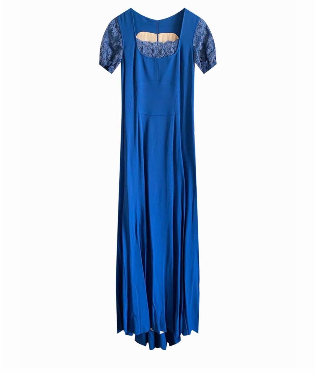 ELIE SAAB Синее вечернее платье, фото 1