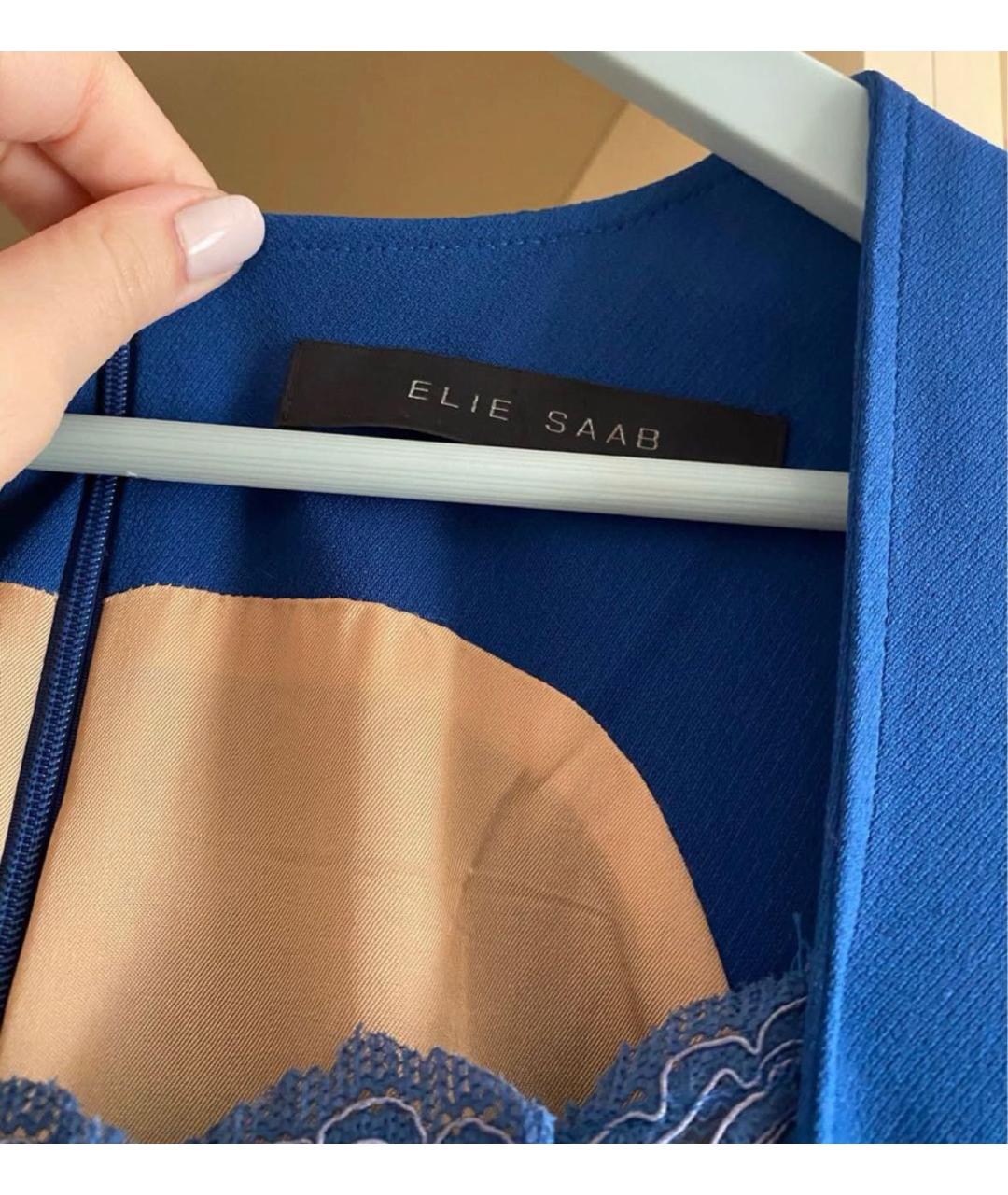 ELIE SAAB Синее вечернее платье, фото 3