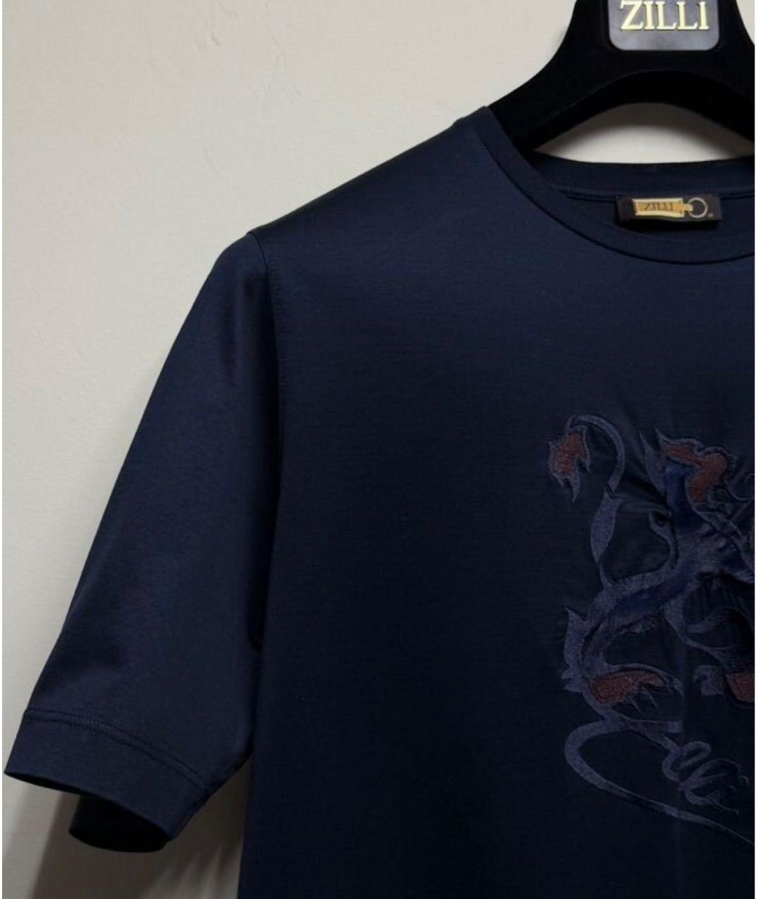 ZILLI Хлопковая футболка, фото 3