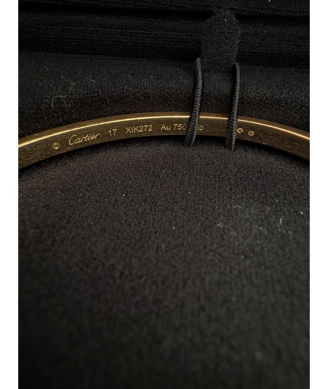 CARTIER Золотой браслет из желтого золота, фото 4