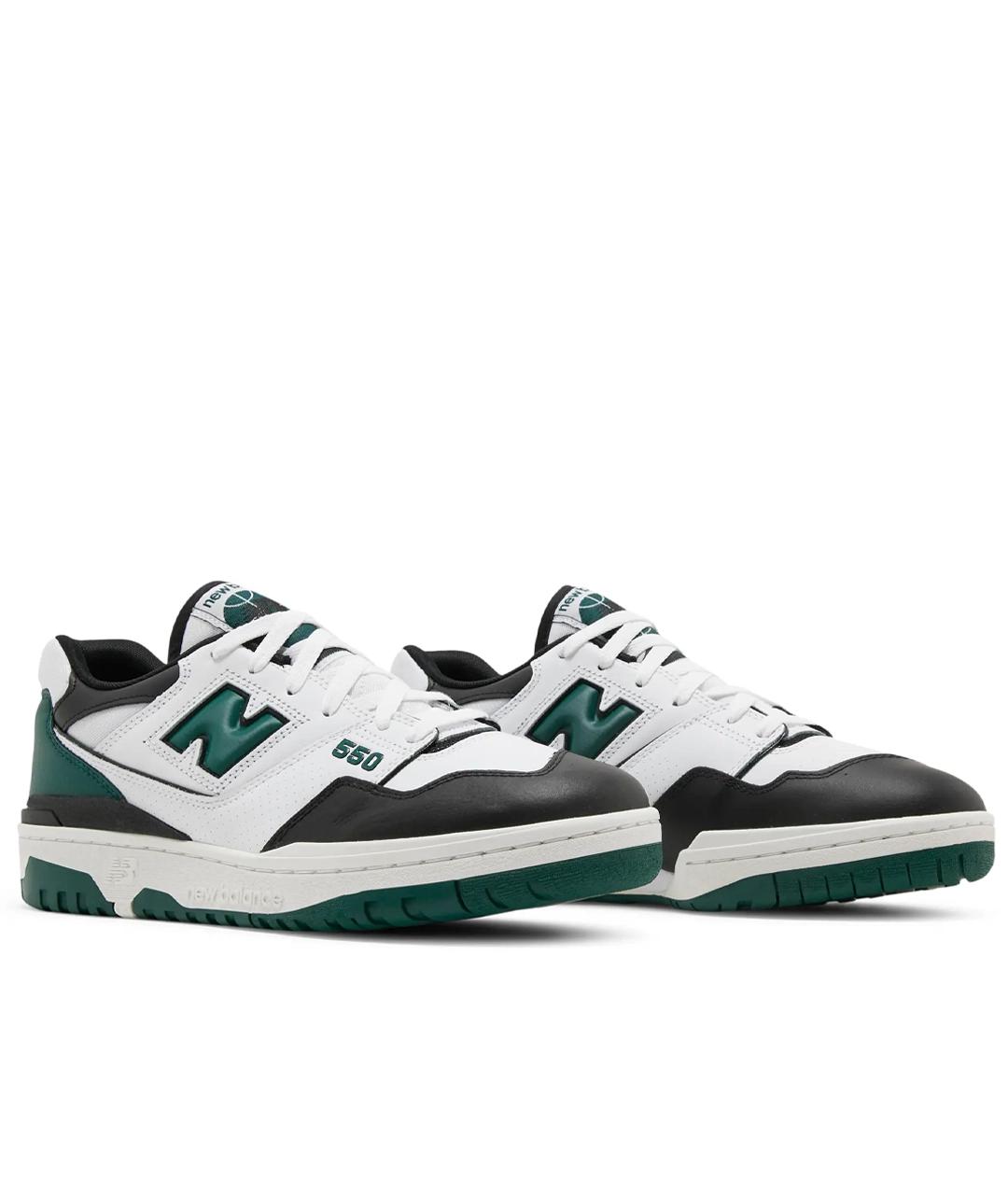 NEW BALANCE Зеленые кожаные кроссовки, фото 2