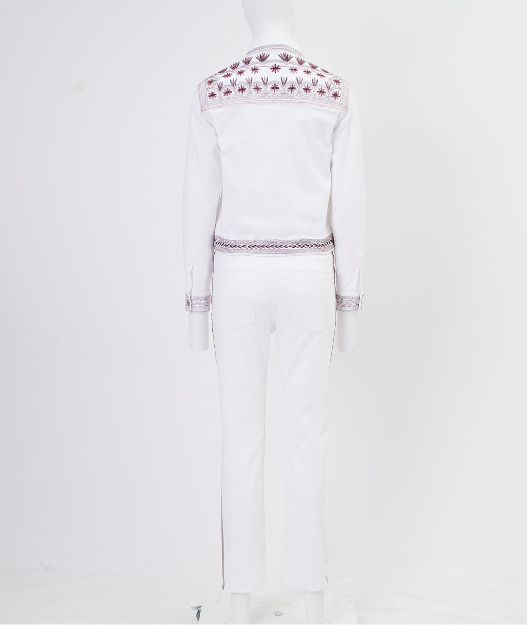 ISABEL MARANT Белый хлопковый костюм с брюками, фото 2