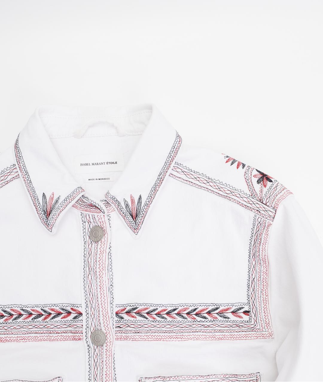 ISABEL MARANT Белый хлопковый костюм с брюками, фото 6