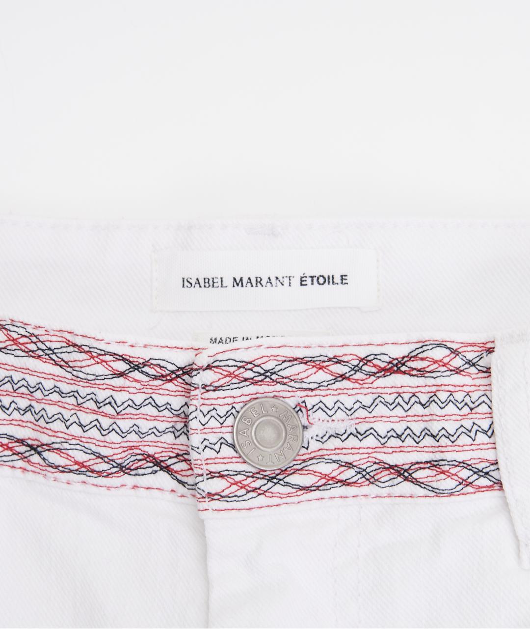 ISABEL MARANT Белый хлопковый костюм с брюками, фото 4