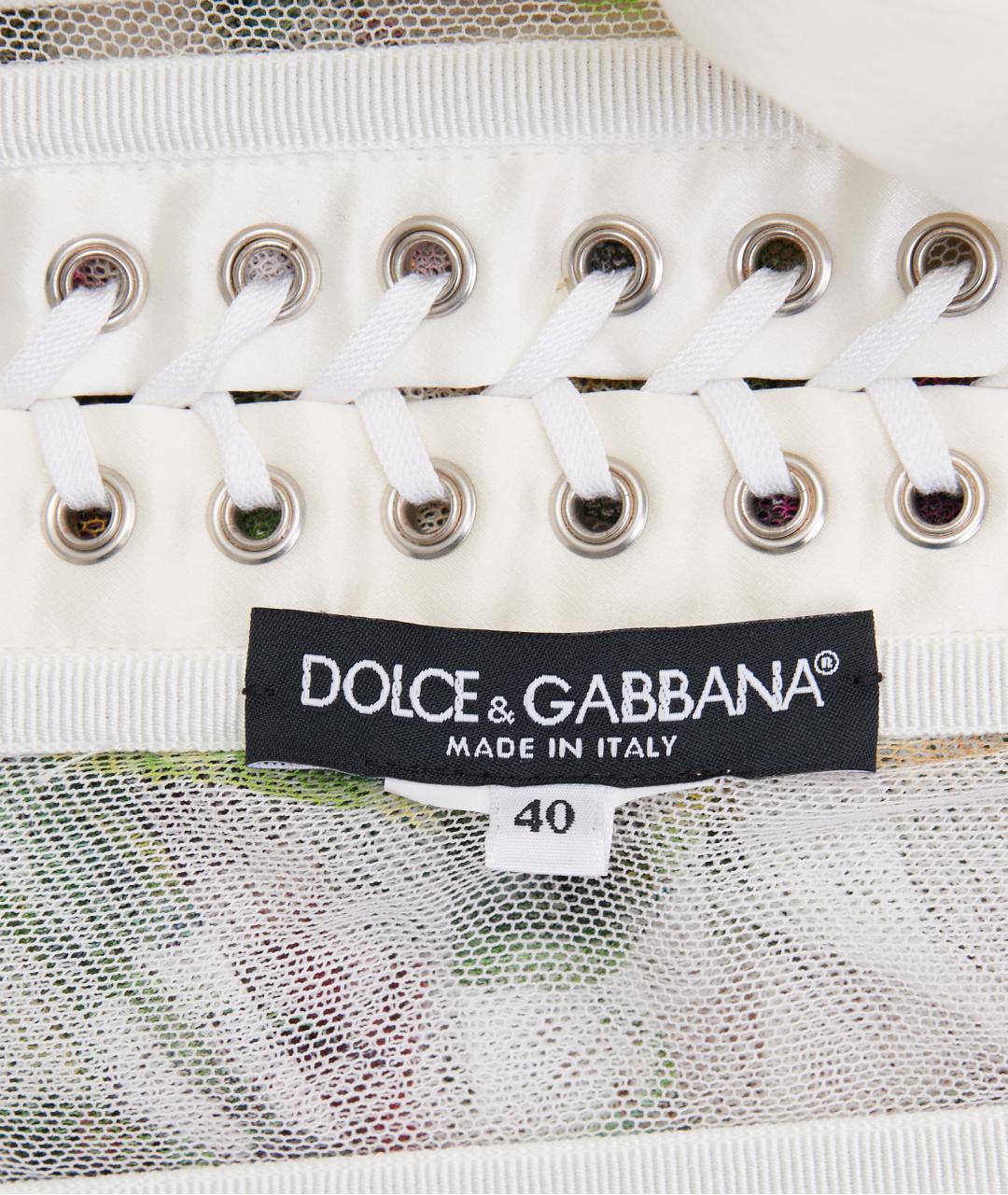DOLCE&GABBANA Розовое шелковое коктейльное платье, фото 3