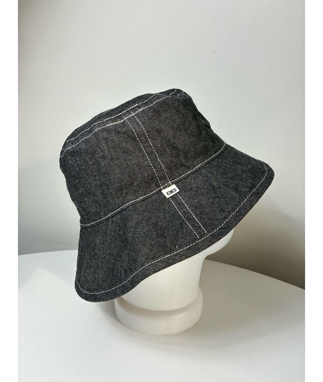 BALENCIAGA Темно-синяя кепка/бейсболка, фото 2