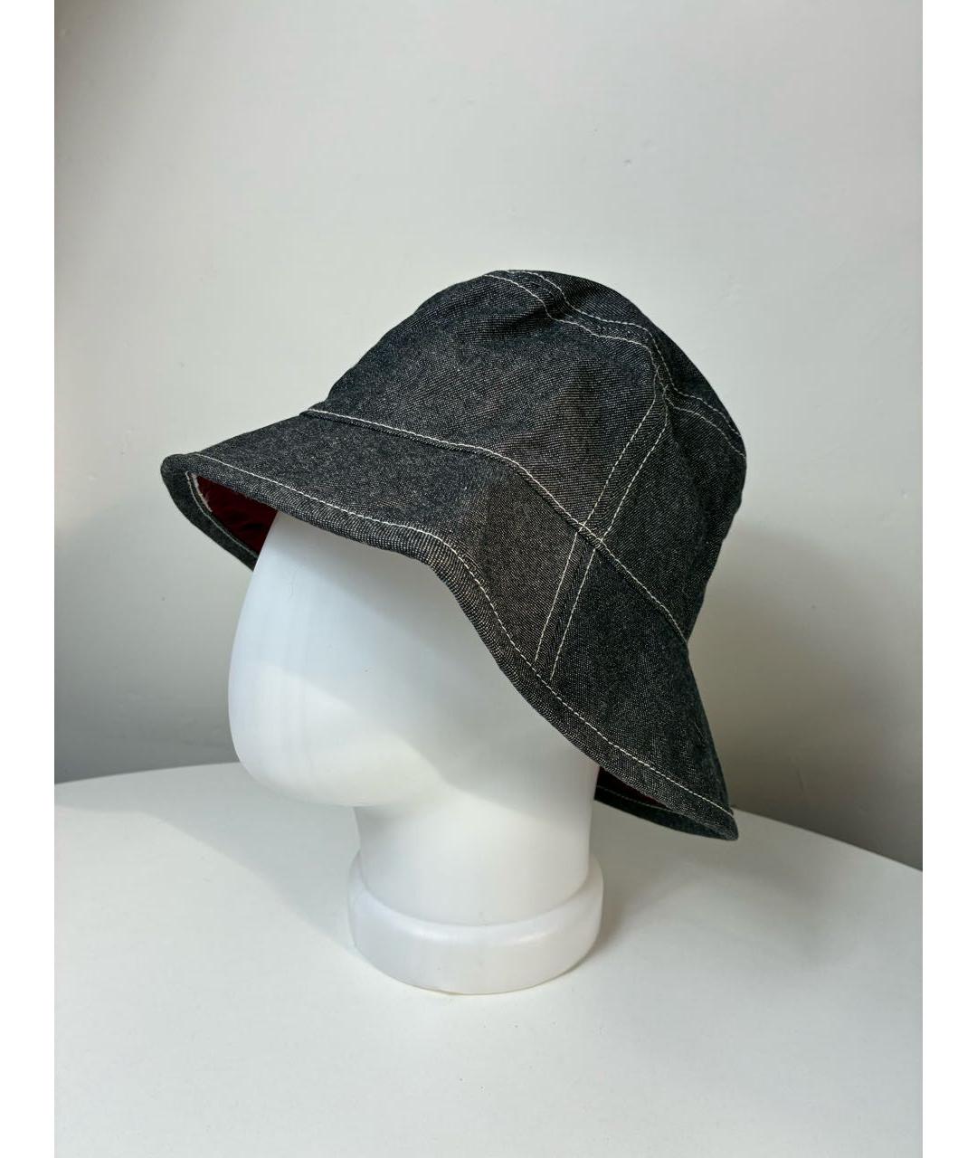 BALENCIAGA Темно-синяя кепка/бейсболка, фото 3