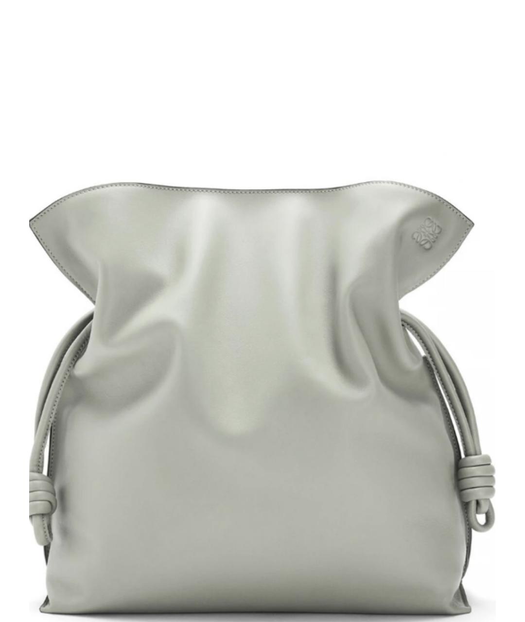 LOEWE Серая кожаная сумка через плечо, фото 1