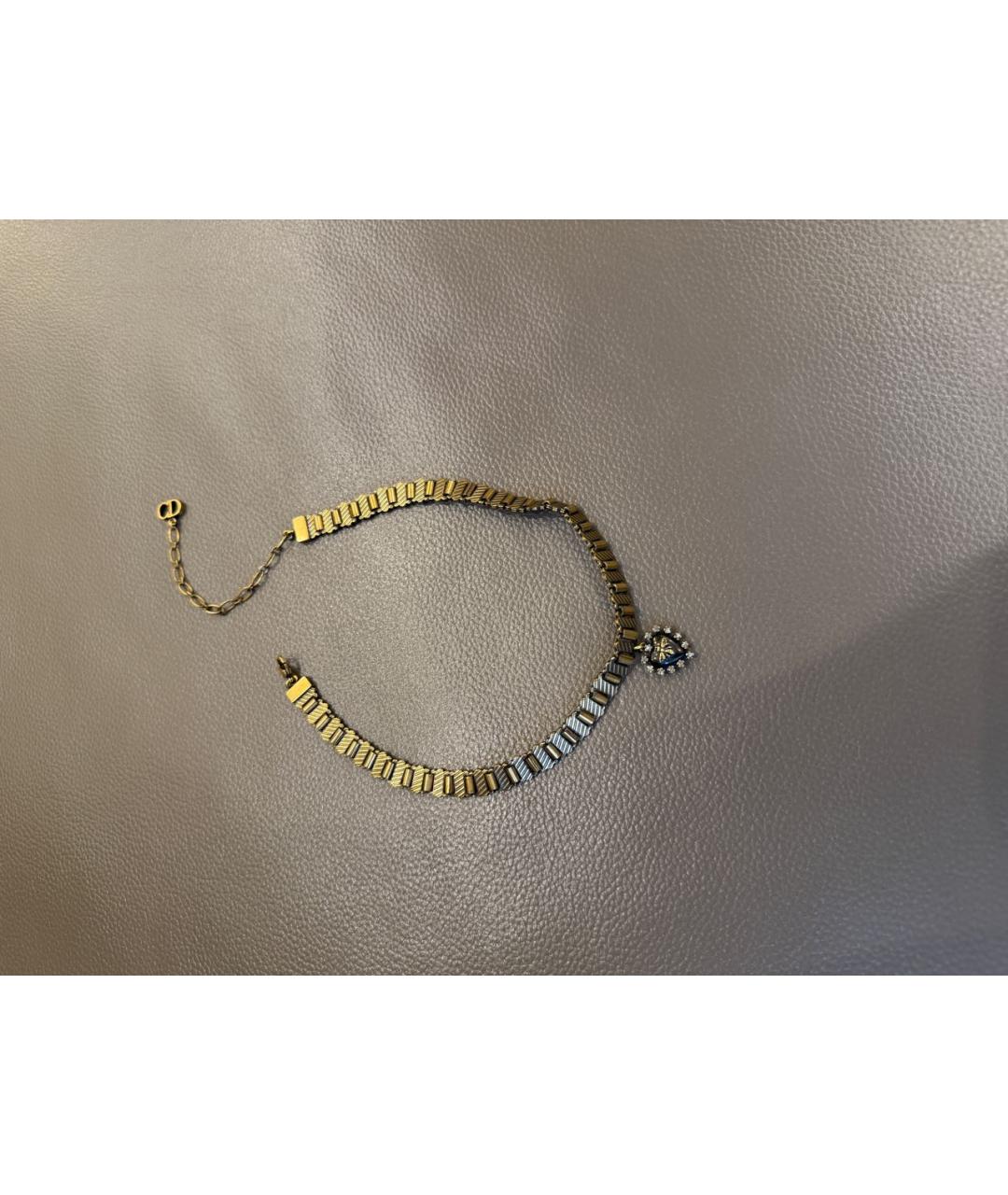 CHRISTIAN DIOR Золотой чокер, фото 6