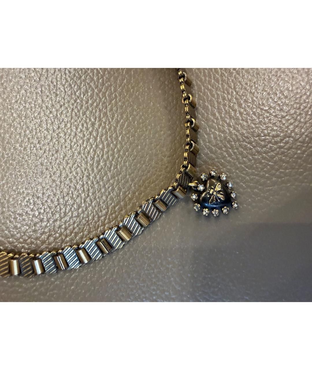 CHRISTIAN DIOR Золотой чокер, фото 3