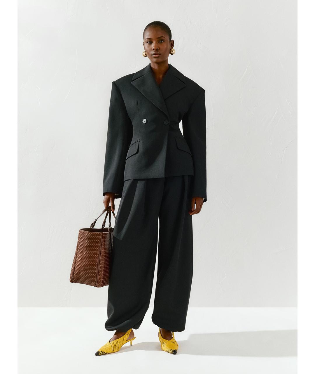 JACQUEMUS Коричневая сумка тоут, фото 2
