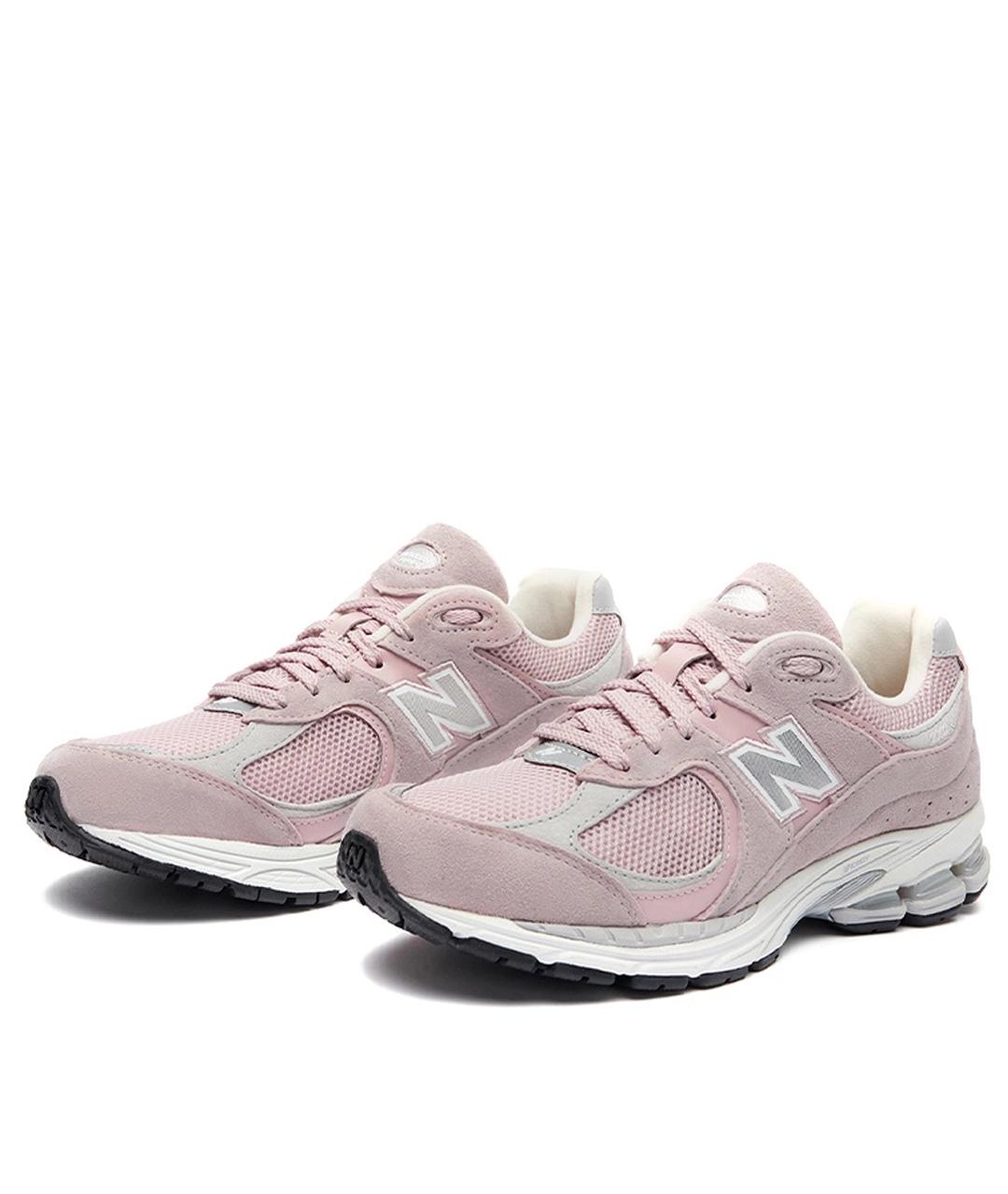 NEW BALANCE Розовые кожаные кроссовки, фото 2