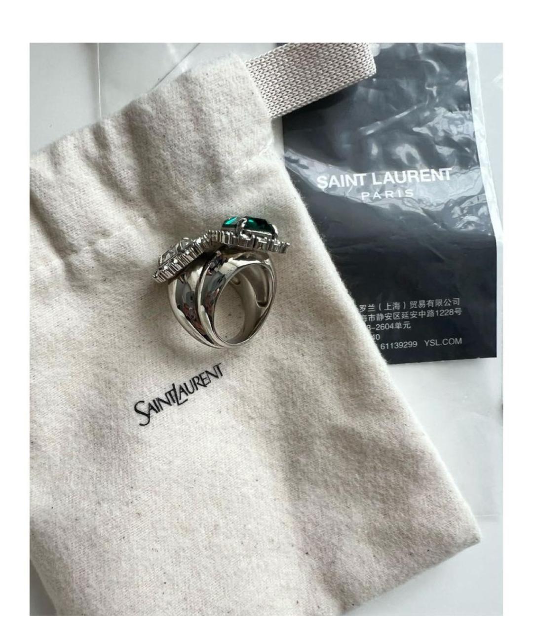 SAINT LAURENT Серебряное кольцо, фото 3
