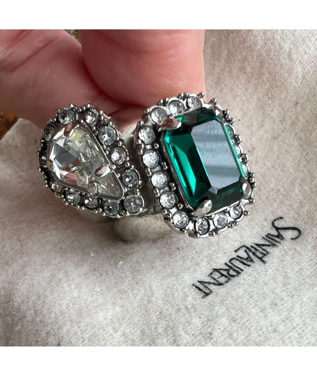SAINT LAURENT Серебряное кольцо, фото 7