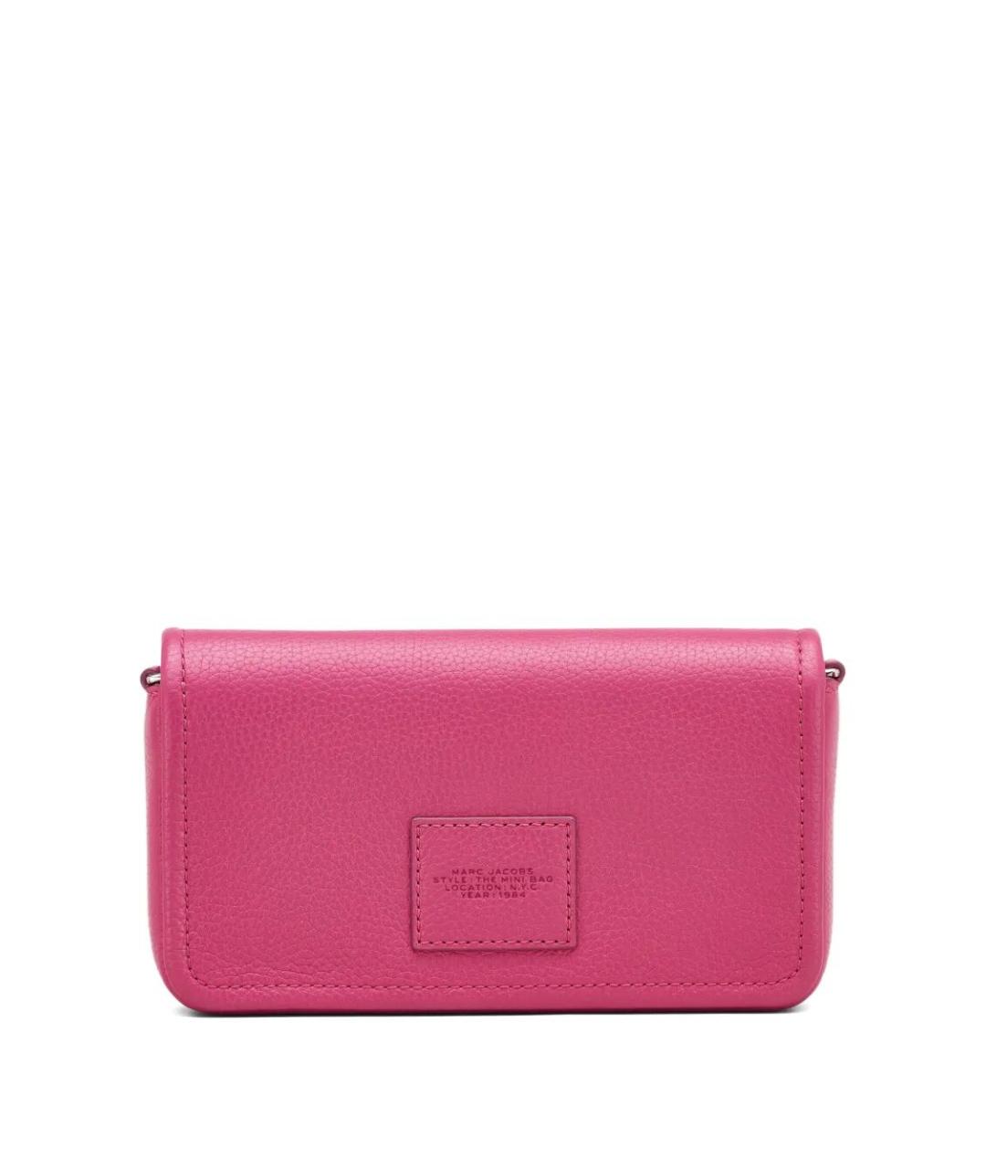 MARC JACOBS Фуксия кожаная сумка через плечо, фото 5