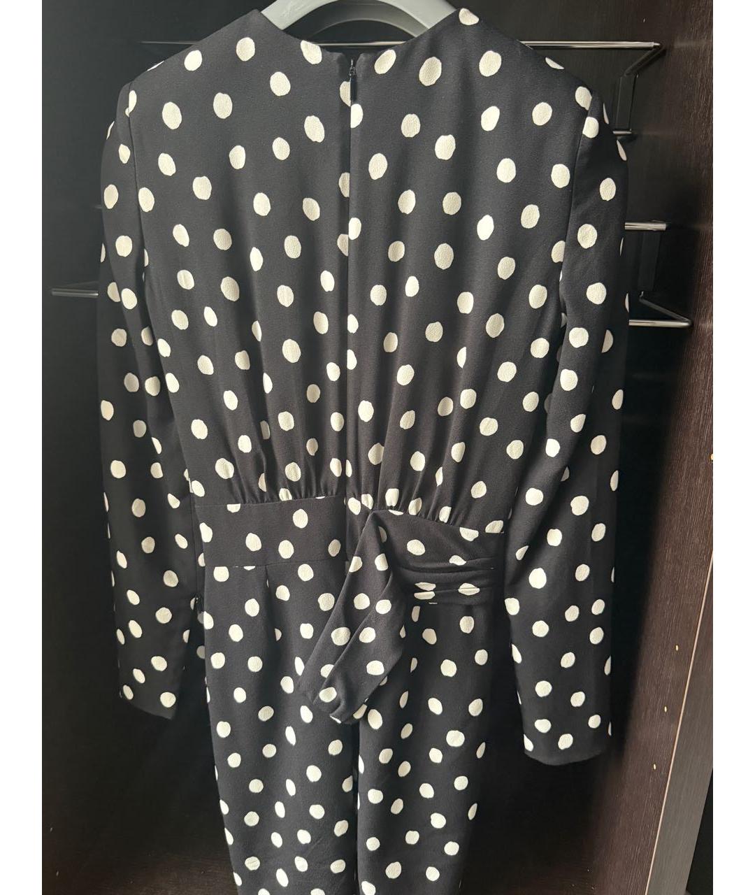 SAINT LAURENT Черное шелковое коктейльное платье, фото 2