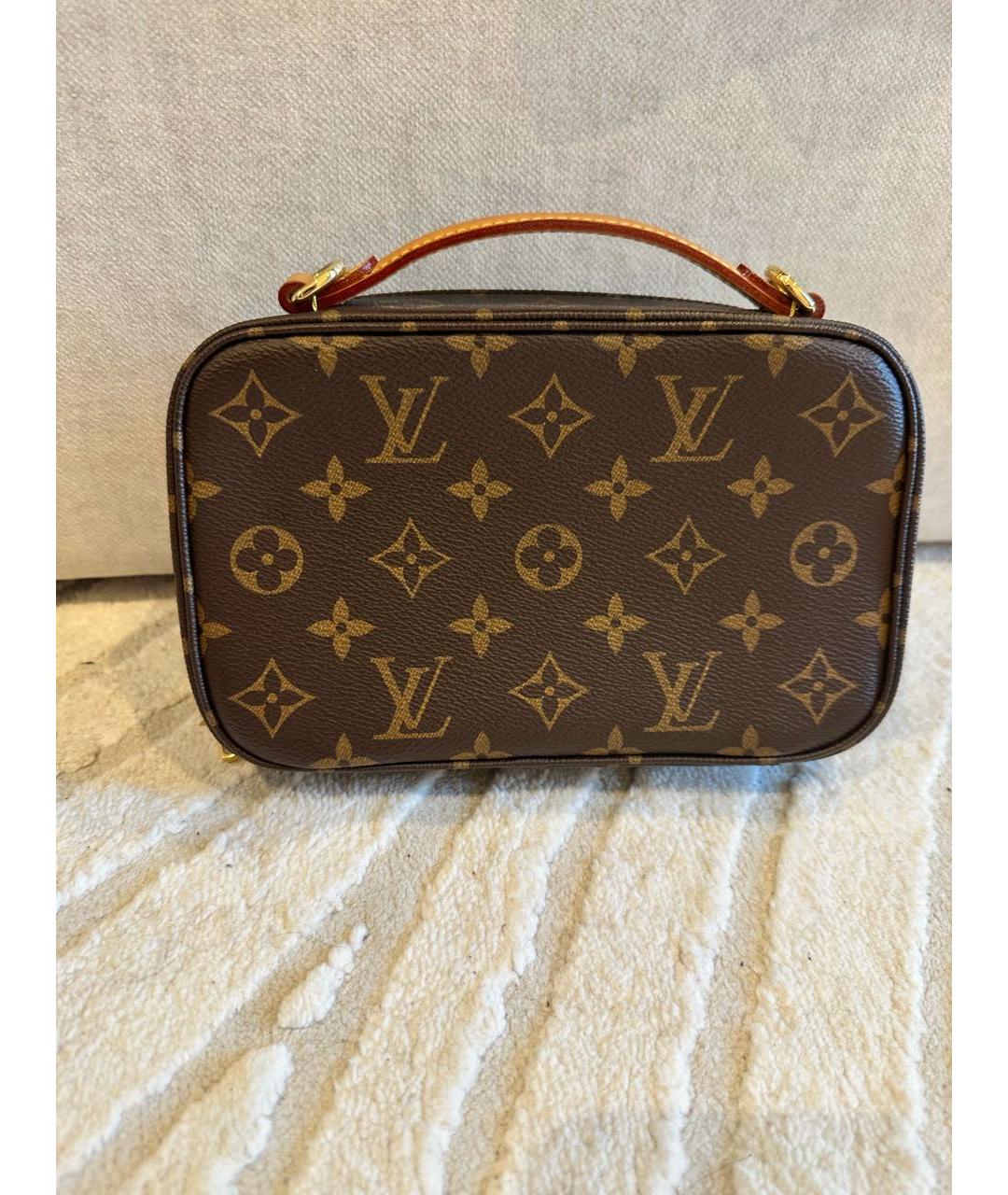 LOUIS VUITTON Коричневая сумка через плечо, фото 3