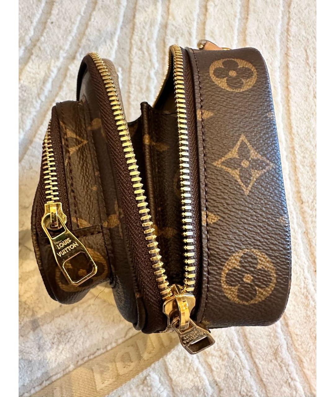 LOUIS VUITTON Коричневая сумка через плечо, фото 5