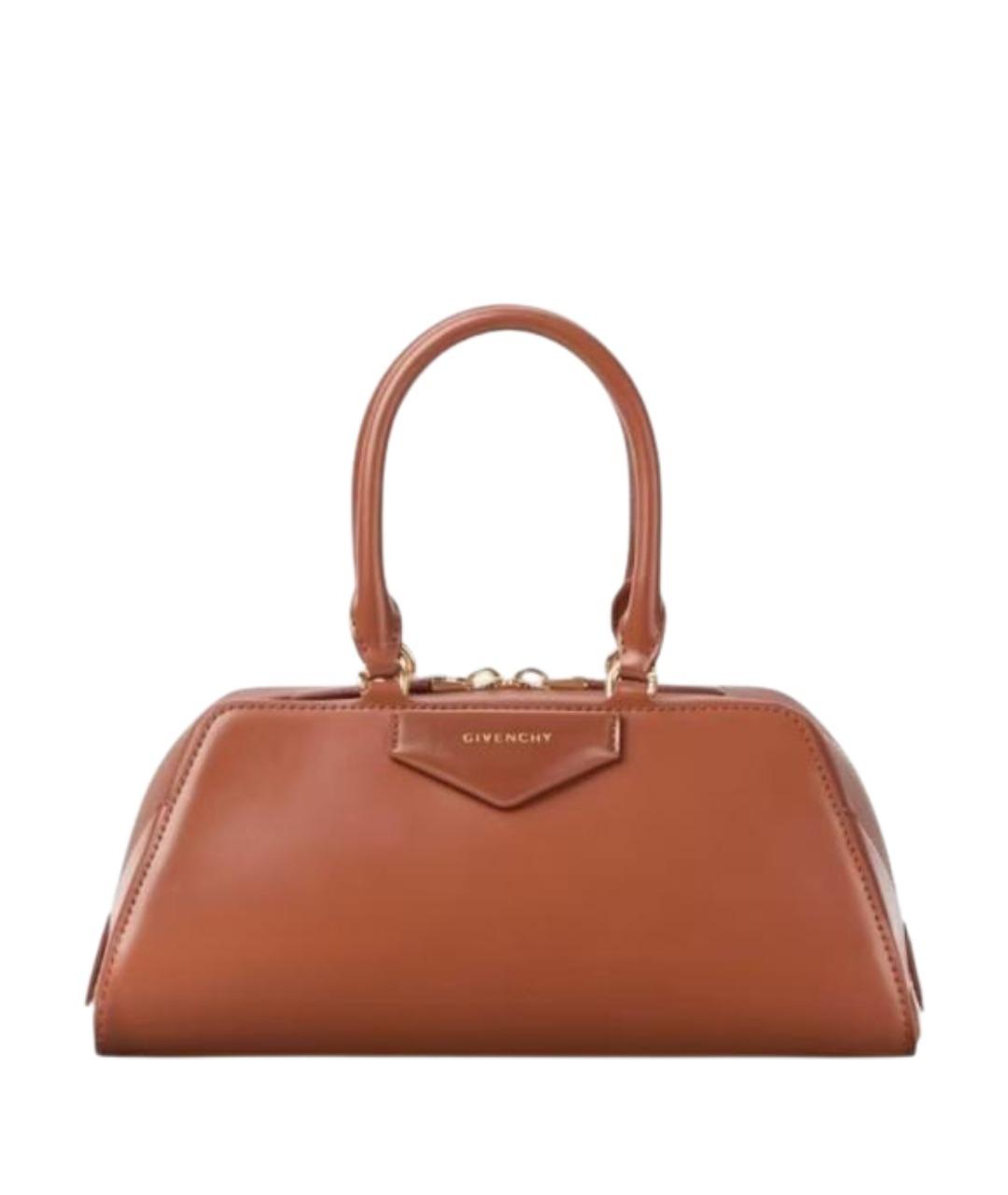 GIVENCHY Бежевая кожаная сумка через плечо, фото 1
