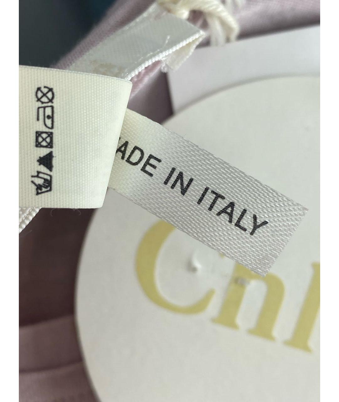 CHLOE Розовое вискозное платье, фото 7