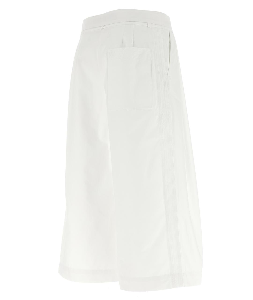 JACQUEMUS Белые хлопковые шорты, фото 3