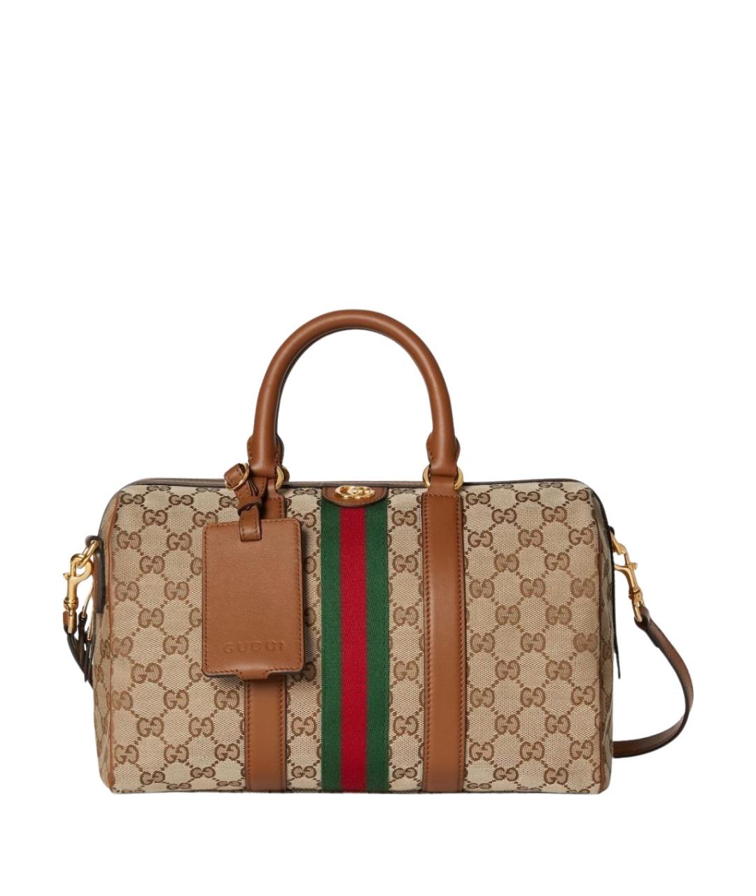 GUCCI Бежевая сумка тоут, фото 1