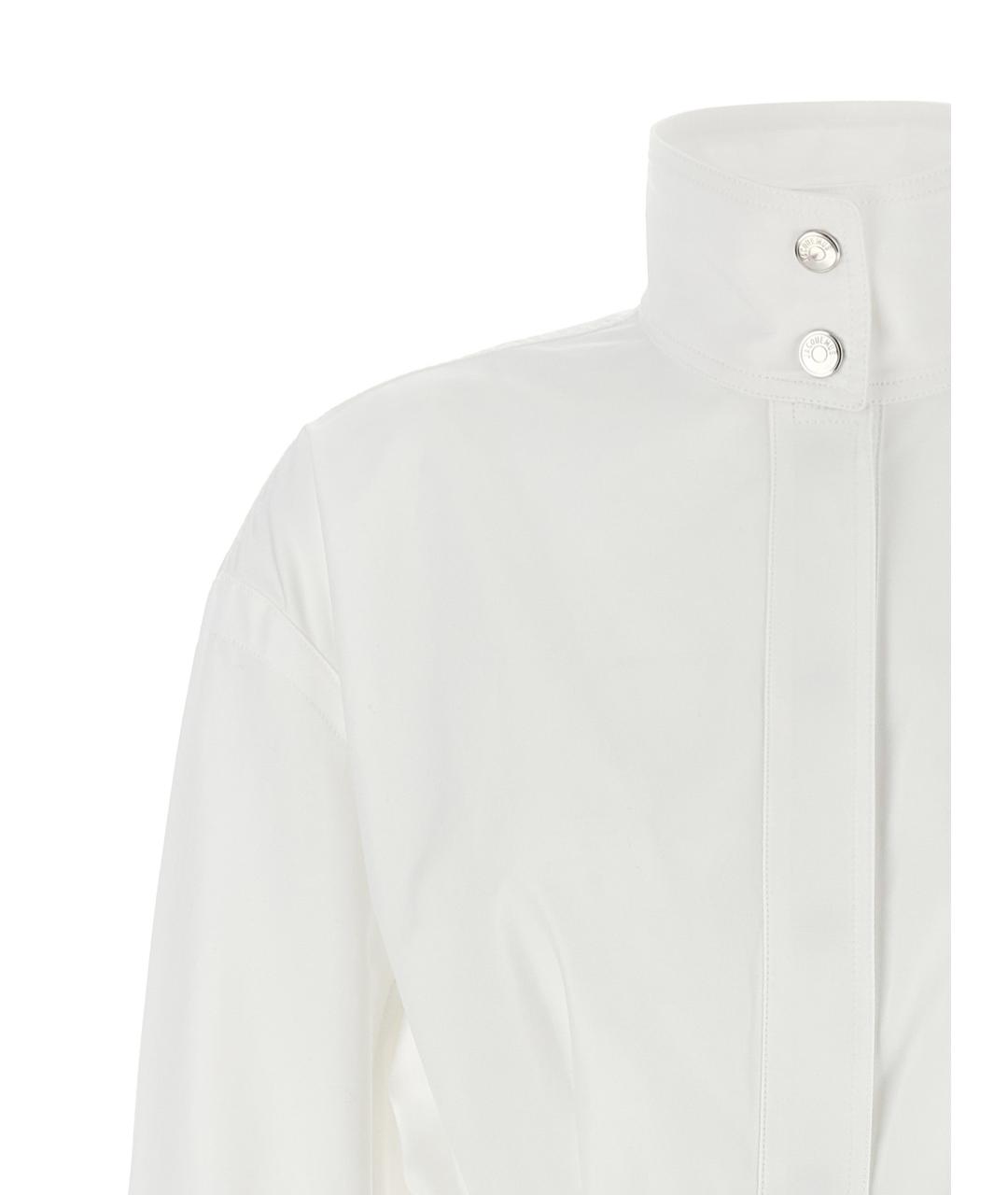 JACQUEMUS Белая хлопковая рубашка, фото 3