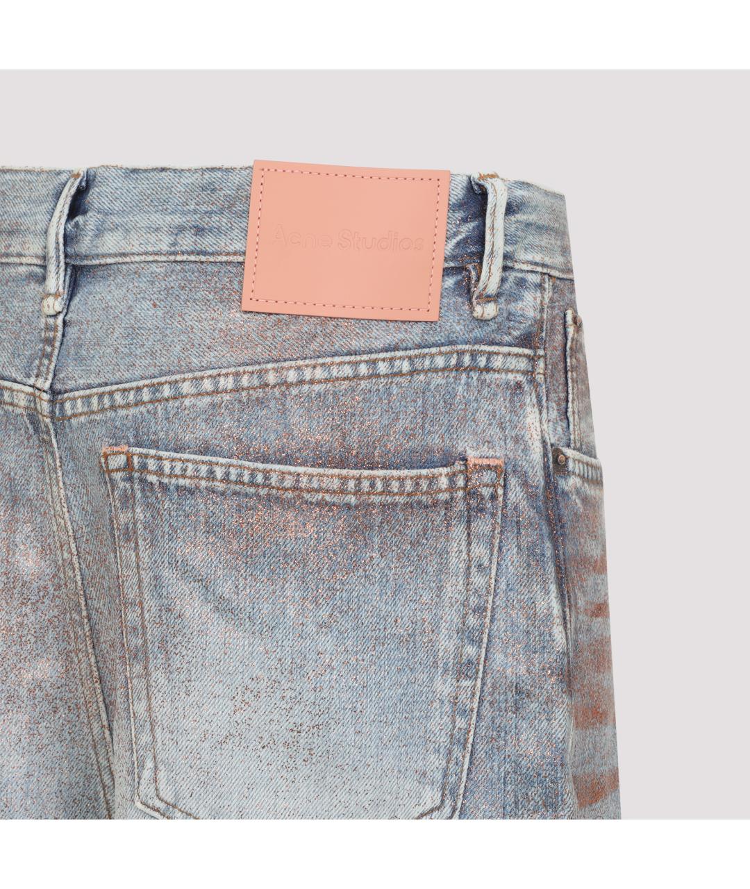 ACNE STUDIOS Серые деним шорты, фото 4
